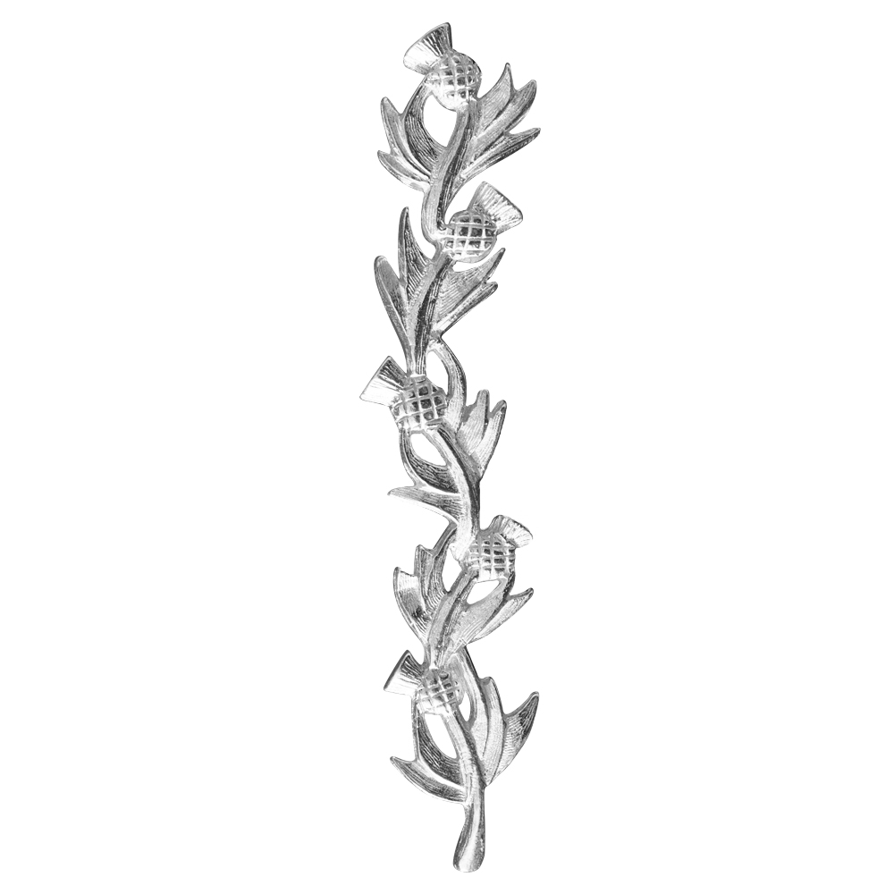 Cascading Thistles Kilt pin - Click Image to Close